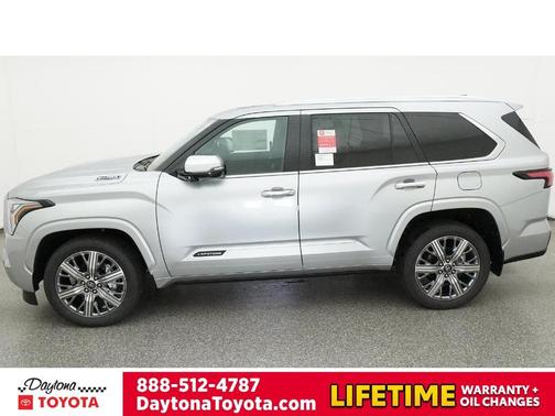 Celestial Silver Metallic 2026 Toyota Sequoia Capstone