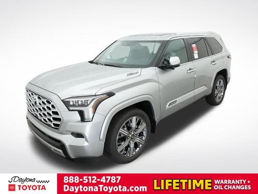 Celestial Silver Metallic 2026 Toyota Sequoia Capstone
