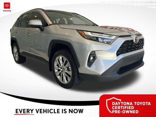 Silver Sky Metallic 2024 Toyota RAV4 XLE Premium