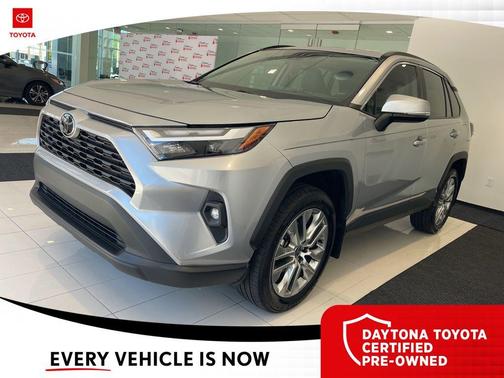 Silver Sky Metallic 2024 Toyota RAV4 XLE Premium