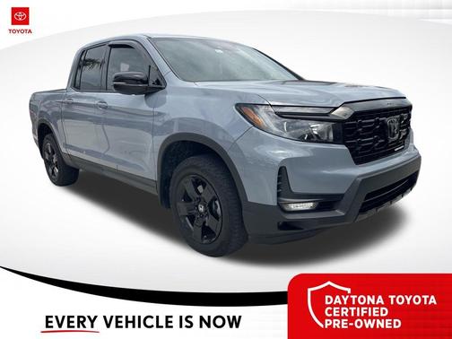 Sonic Gray Pearl 2024 Honda Ridgeline Black