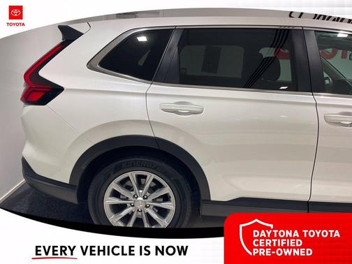 Platinum White Pearl 2025 Honda CR-V EX 2WD