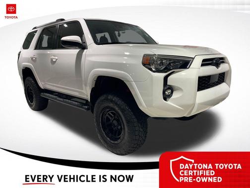 Super White 2020 Toyota 4Runner SR5