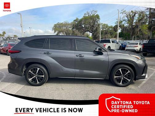 Magnetic Gray Metallic 2021 Toyota Highlander XSE
