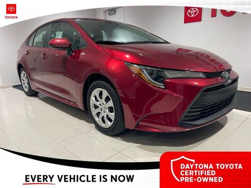 Ruby Flare Pearl 2025 Toyota Corolla LE