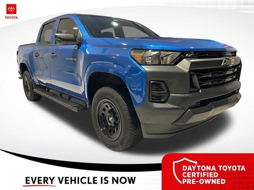 Glacier Blue Metallic 2024 Chevrolet Colorado WT