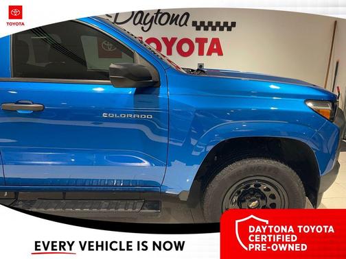Glacier Blue Metallic 2024 Chevrolet Colorado WT