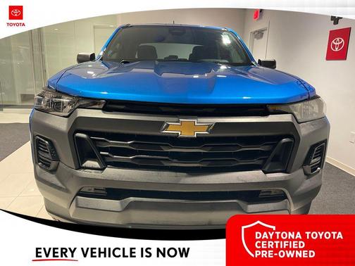 Glacier Blue Metallic 2024 Chevrolet Colorado WT