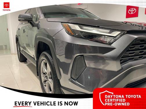 Magnetic Gray Metallic 2024 Toyota RAV4 Hybrid XLE
