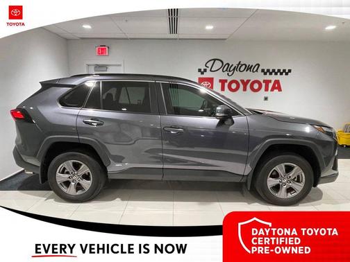 Magnetic Gray Metallic 2024 Toyota RAV4 Hybrid XLE
