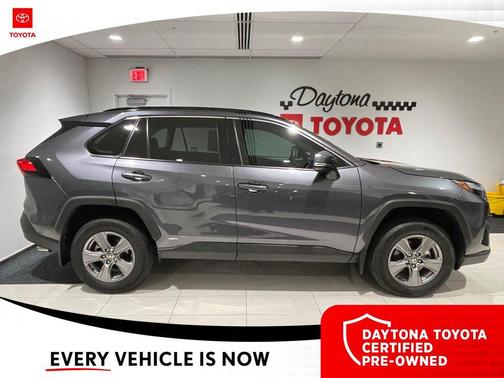 Magnetic Gray Metallic 2024 Toyota RAV4 Hybrid XLE