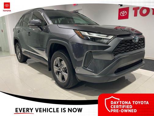Magnetic Gray Metallic 2024 Toyota RAV4 Hybrid XLE