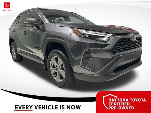 Magnetic Gray Metallic 2024 Toyota RAV4 Hybrid XLE