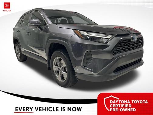 Magnetic Gray Metallic 2024 Toyota RAV4 Hybrid XLE