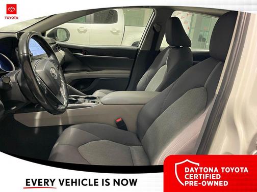 Super White 2021 Toyota Camry LE