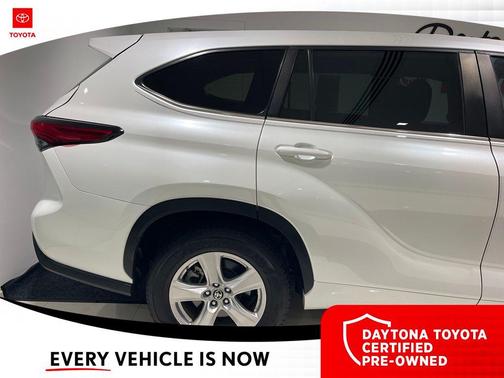 Wind Chill Pearl 2023 Toyota Highlander Hybrid LE