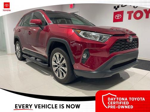 Ruby Flare Pearl 2021 Toyota RAV4 XLE Premium