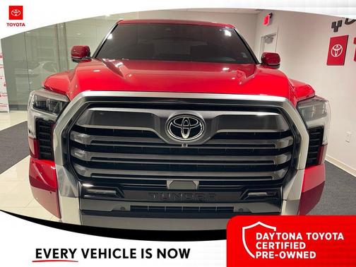 Supersonic Red 2025 Toyota Tundra Limited
