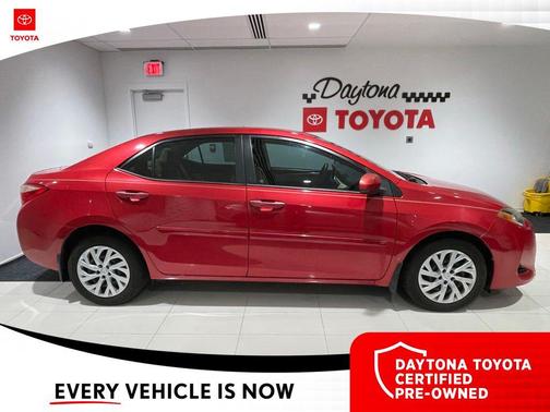 Barcelona Red Metallic 2017 Toyota Corolla LE