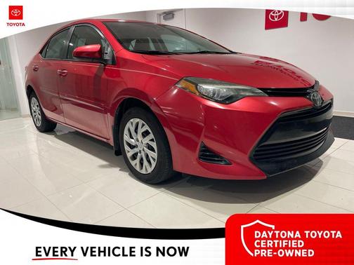 Barcelona Red Metallic 2017 Toyota Corolla LE