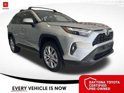 Silver Sky Metallic 2023 Toyota RAV4 XLE Premium