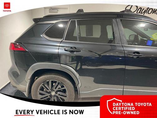 Jet Black 2024 Toyota Corolla Cross Hybrid Nightshade