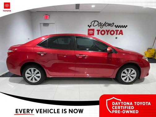 Barcelona Red Metallic 2016 Toyota Corolla LE