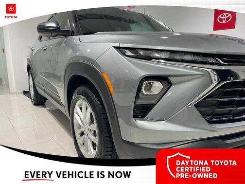 Sterling Gray Metallic 2024 Chevrolet Trailblazer LS
