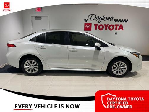 Wind Chill Pearl 2026 Toyota Corolla Hybrid LE