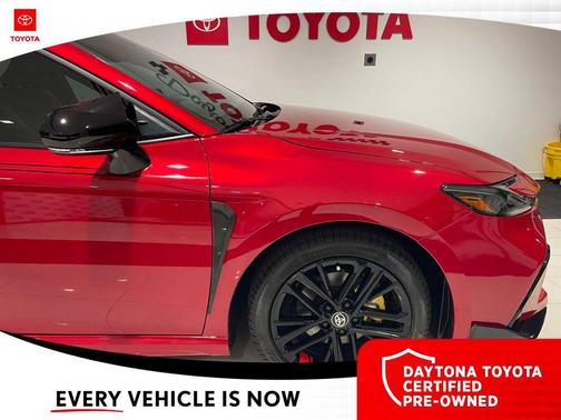 Supersonic Red 2025 Toyota Camry XSE