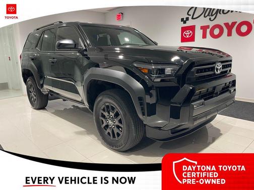 Black 2026 Toyota 4Runner SR5