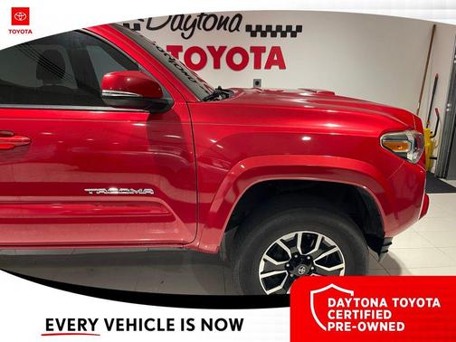 Barcelona Red Metallic 2021 Toyota Tacoma TRD Sport