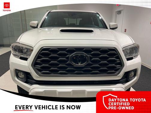 Super White 2021 Toyota Tacoma TRD Sport