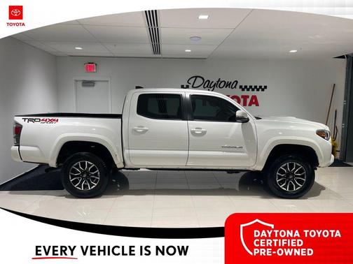 Super White 2021 Toyota Tacoma TRD Sport