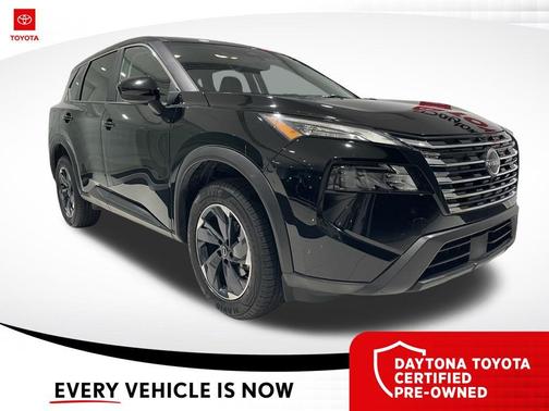 Super Black 2025 Nissan Rogue SV