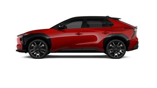 Supersonic Red w/Midnight Black Metallic Roof 2026 Toyota bZ Limited