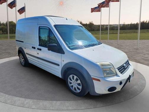 Frozen White 2011 Ford Transit Connect XLT