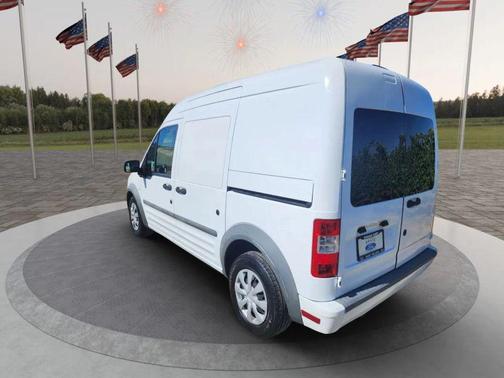 Frozen White 2011 Ford Transit Connect XLT