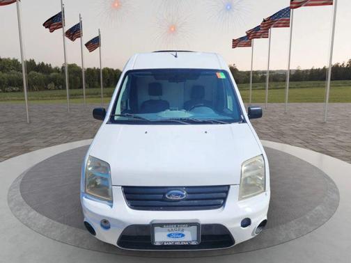 Frozen White 2011 Ford Transit Connect XLT