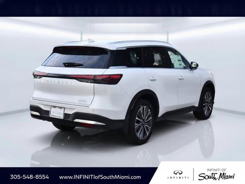 Radiant White 2027 INFINITI QX60 LUXE FWD