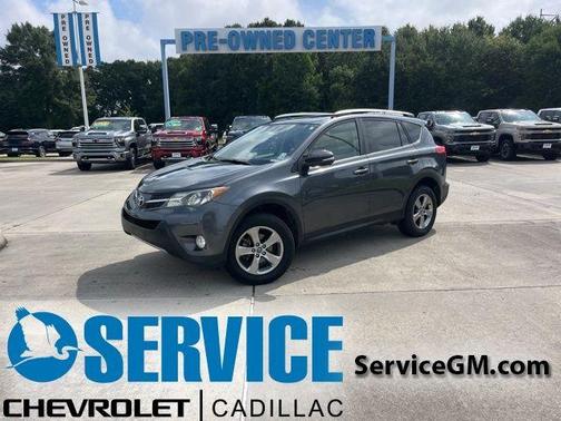 Gray 2015 Toyota RAV4 XLE