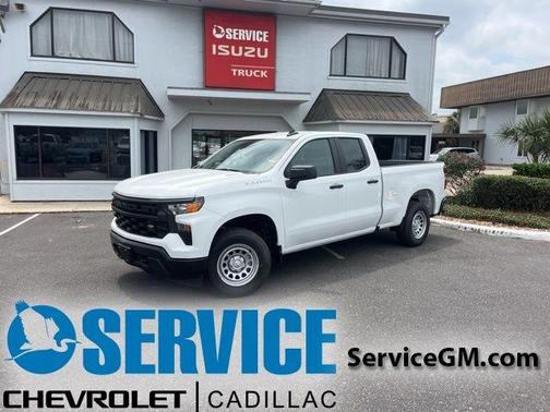Summit White 2026 Chevrolet Silverado 1500 WT