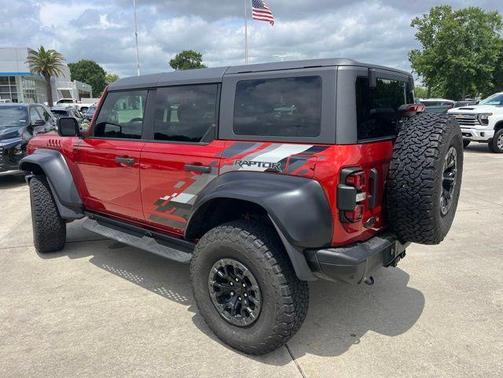 Hot Pepper Red Metallic Tinted Clearcoat 2023 Ford Bronco Raptor