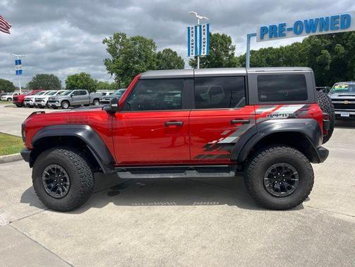 Hot Pepper Red Metallic Tinted Clearcoat 2023 Ford Bronco Raptor