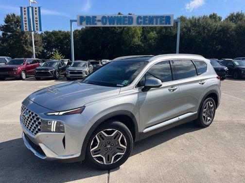 Shimmering Silver Pearl 2023 Hyundai SANTA FE Limited
