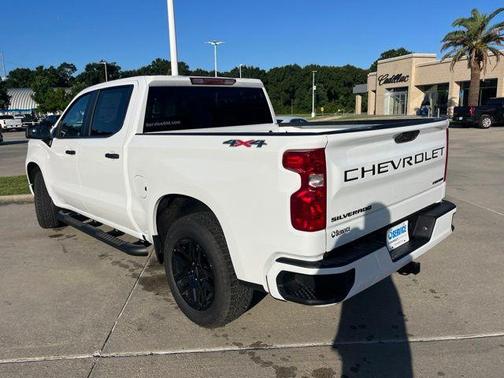 Summit White 2026 Chevrolet Silverado 1500 Custom