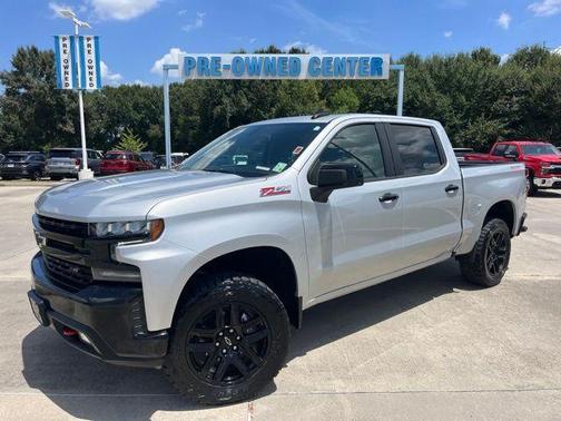 Silver Ice Metallic 2021 Chevrolet Silverado 1500 LT Trail Boss