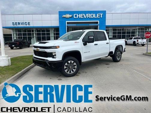 White 2026 Chevrolet Silverado 2500 Custom
