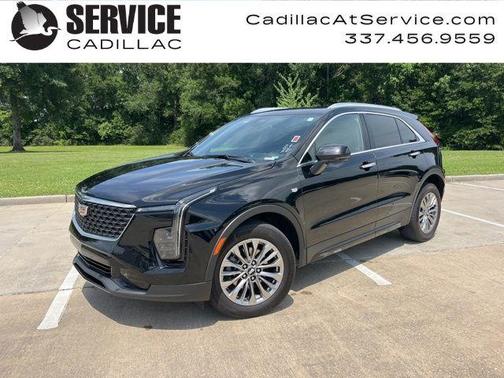 Stellar Black Metallic 2025 Cadillac XT4 Premium Luxury