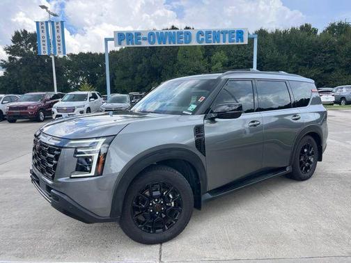 Gun Metallic 2025 Nissan Armada PRO-4X